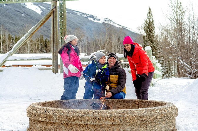 1 Hour Shared Winter Sleigh Ride Experience in Kananaskis - Hot chocolate, bonfires, and optional treats