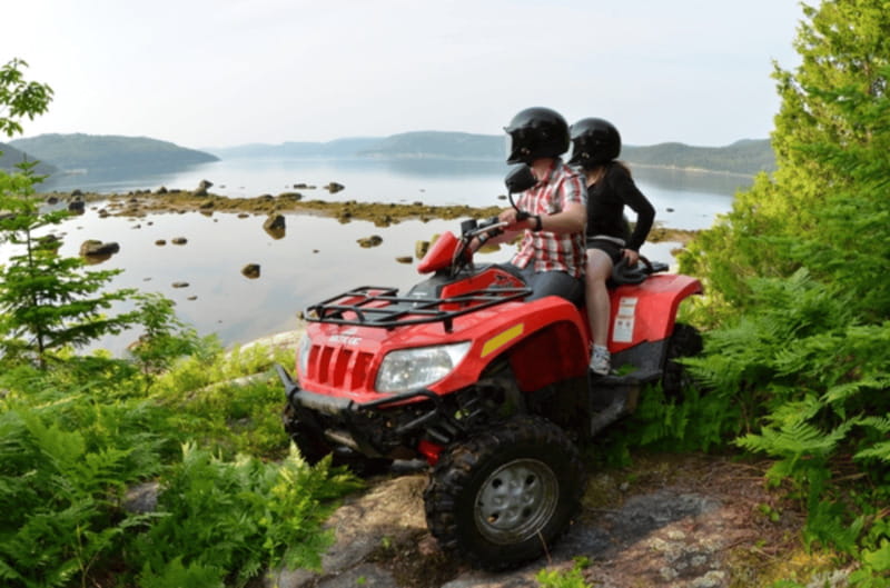 15 min. Tadoussac : Guided ATV tour excursion - What to wear and bring