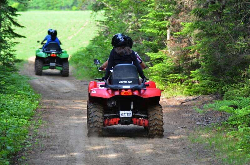 15 min. Tadoussac : Guided ATV tour excursion - What the 90-minute route feels like