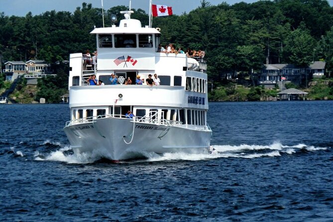 3-Hour 1000 Islands Cruise from Gananoque with views of Boldt Castle - Zavikon Island and the world’s shortest international bridge
