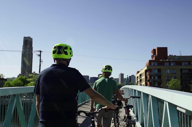 3 Hour Montreal City Bike Tour with Wine or Beer (AM & PM) - The included food, drink, and extra bike time