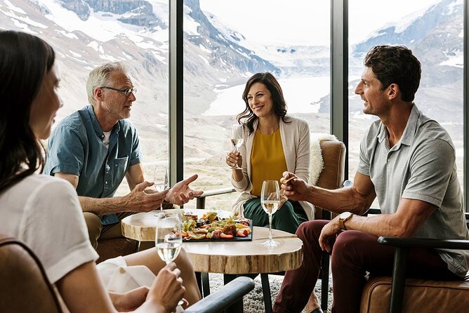 5 Day Rockies Mountains and Glaciers Tour, Icefield Parkway Hotel - Day 4: The Columbia Icefield and Maligne Lake