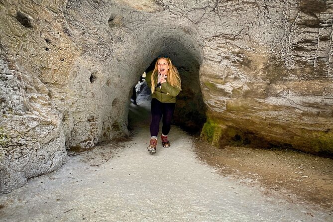 8 Iconic Stops. 12 Comfy Seats. See Banff's Best in First Class. - Winter’s Natural Bridge is worth slowing down for