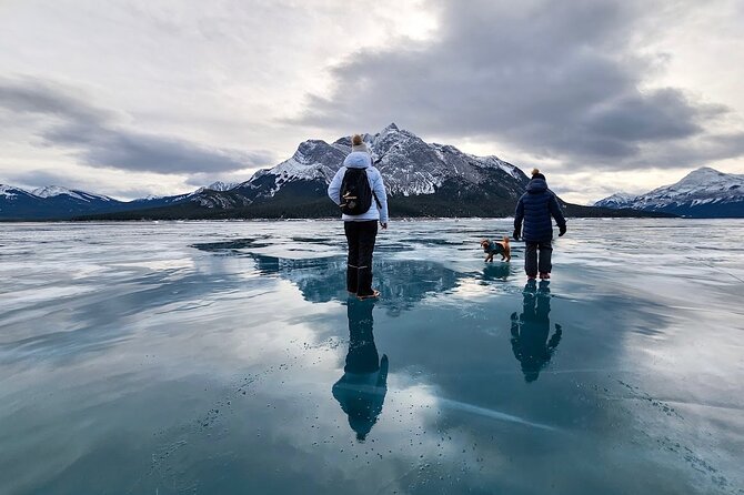 Abraham Ice Bubble/Sunwapta Falls,Snowshoeing,Icefield, Bow&Peyto - Winter alternatives: glaciers, walls, and waterfalls