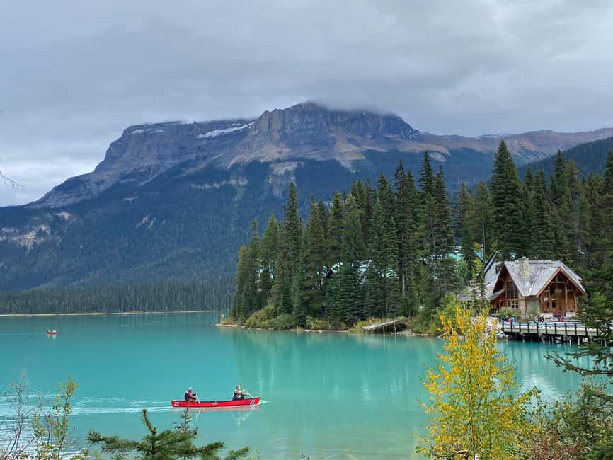 Abraham IceBubble, Peyto, Lake Louise, Bow Lake, Snowshoeing - What the guide adds to a long day