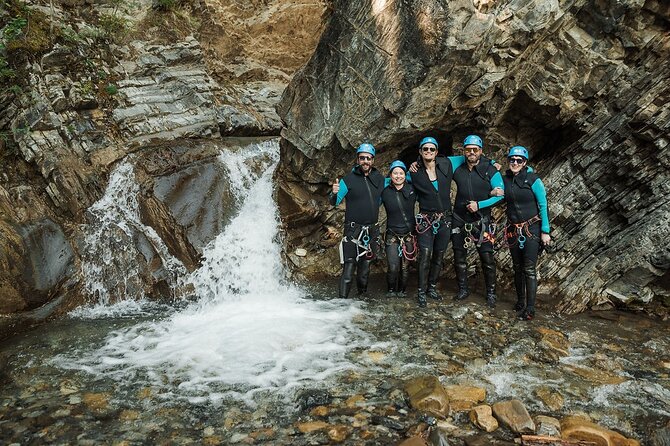 Adrenaline Canyoning Tour - Rappelling, slides, and the rules of the descent