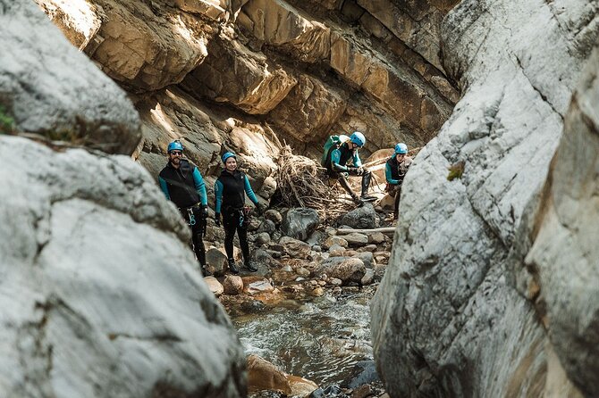 Adrenaline Canyoning Tour - Swimming and the possibility of full submersion
