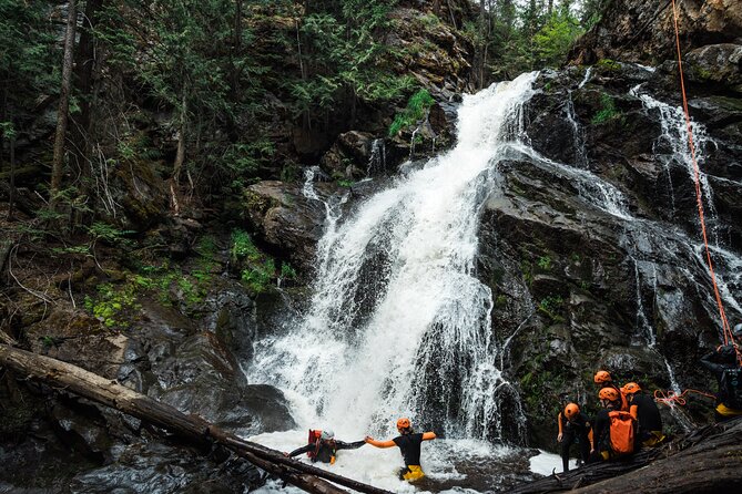 Adventure Canyoning Kelowna - The uphill return is part of the workout