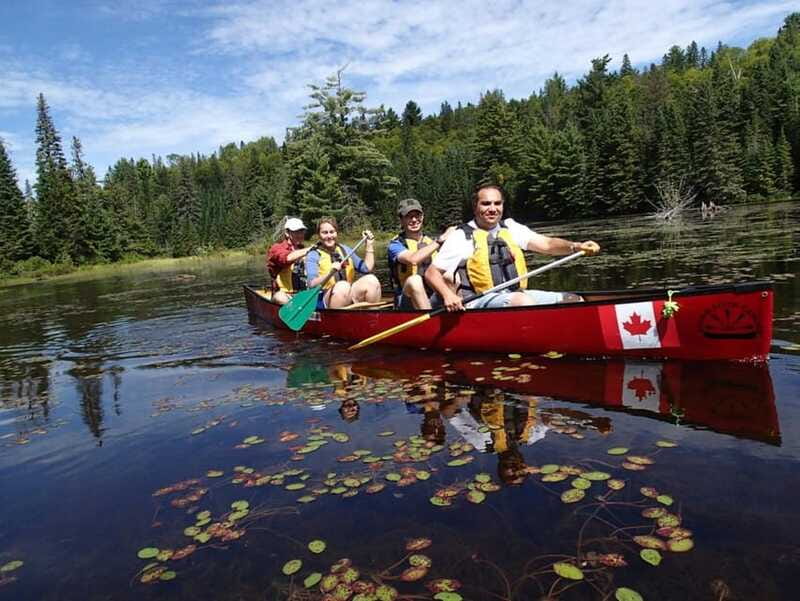 Algonquin Park: Guided Canoe Day Tour - Cliff jumping for different comfort levels