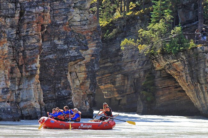 Athabasca Canyon Run Family Rafting: Class II Plus Rapids - What the three-and-a-half-hour schedule really means