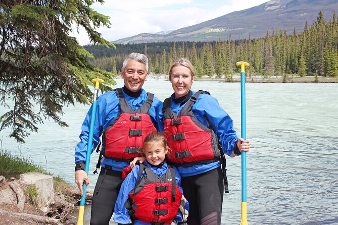 Athabasca Expressway Whitewater Rafting - One hour on the Athabasca River