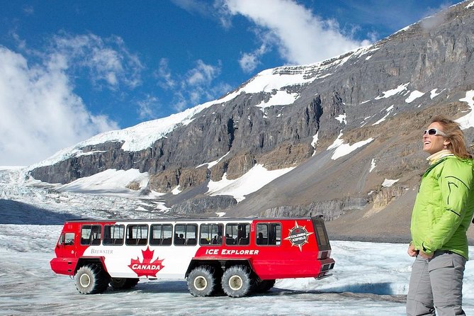 Athabasca Glacier Snow Trip from Banff - Riding the Icefields Parkway from Banff