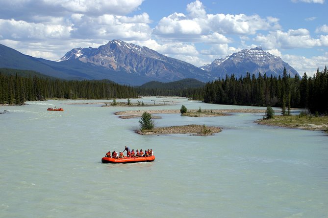 Athabasca River Easy Scenic Raft Trip - A gentle introduction to the Athabasca River