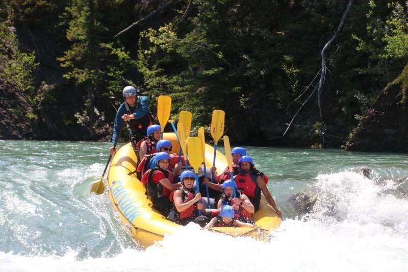 Banff: Afternoon Kananaskis River Whitewater Rafting Tour - The scenic finish, with room to splash