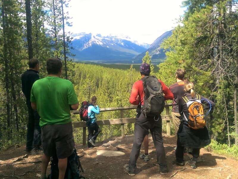 Banff: Bow River E-Bike Tour and Sundance Canyon Hike - Riding to the Sundance Canyon trailhead