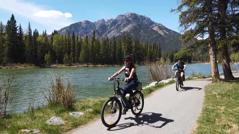 Banff: Bow River E-Bike Tour and Sundance Canyon Hike - Walking 2 kilometers through Sundance Canyon