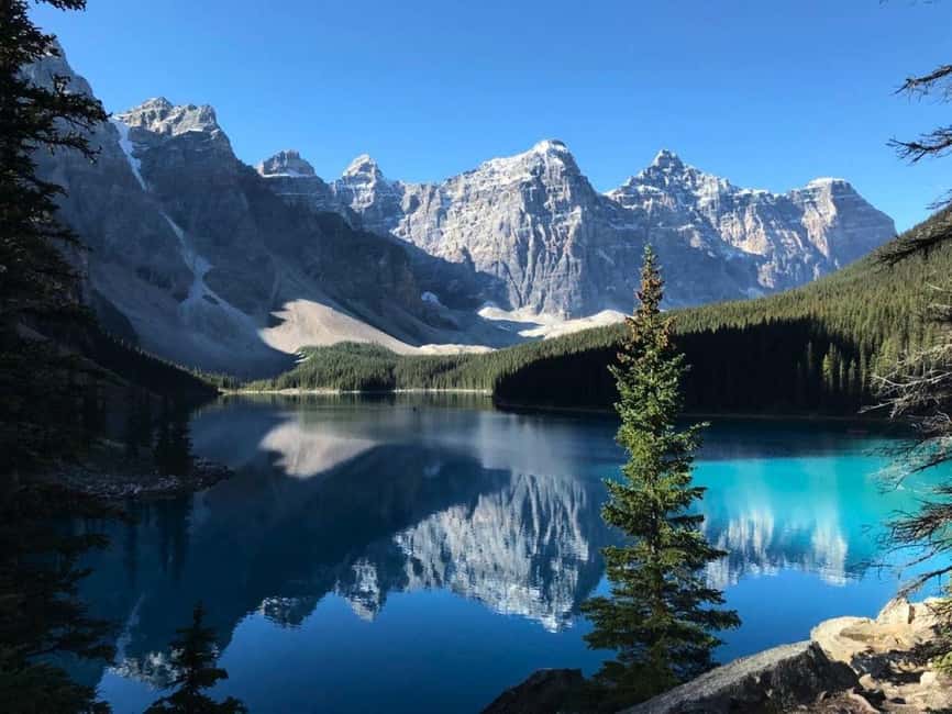 Banff/Canmore Moraine Lake & Lake Louise-Hike/Canoe/Sightsee - The long ride to Moraine Lake
