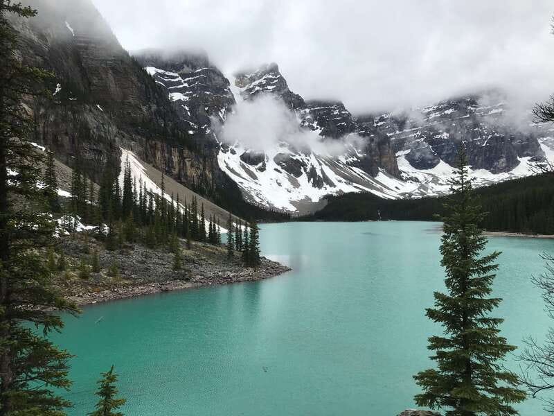 Banff/Canmore: Moraine Lake w/ Lake Louise Option - The morning ride from Banff or Canmore