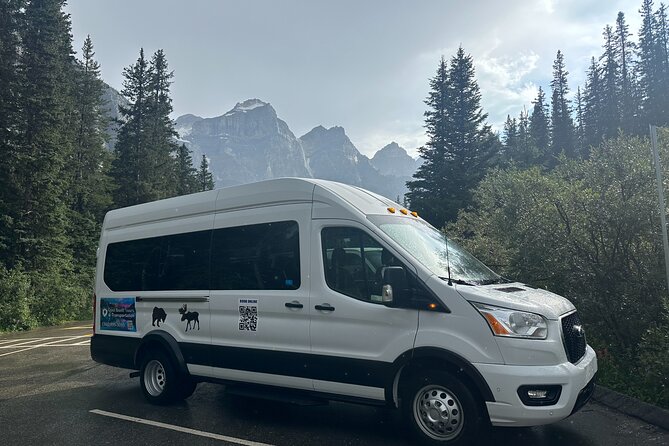 Banff/Canmore Shuttle to Moraine Lake and Lake Louise(1.5h each) - What the $88.88 price really buys you