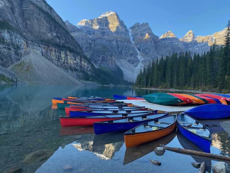 Banff/Canmore: Sunrise at Moraine Lake w/ Lake Louise Option - Waiting for first light at Moraine Lake