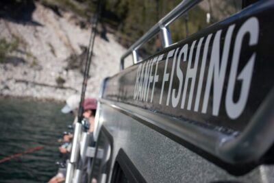 Banff Fishing on Lake Minnewanka