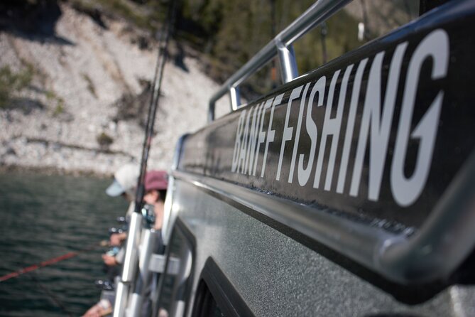 Banff Fishing on Lake Minnewanka - The scenery is part of what you are buying