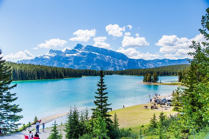 Banff Gondola Lake Minnewanka Johnston canyon and Banff Town - Bow Falls and Surprise Corner