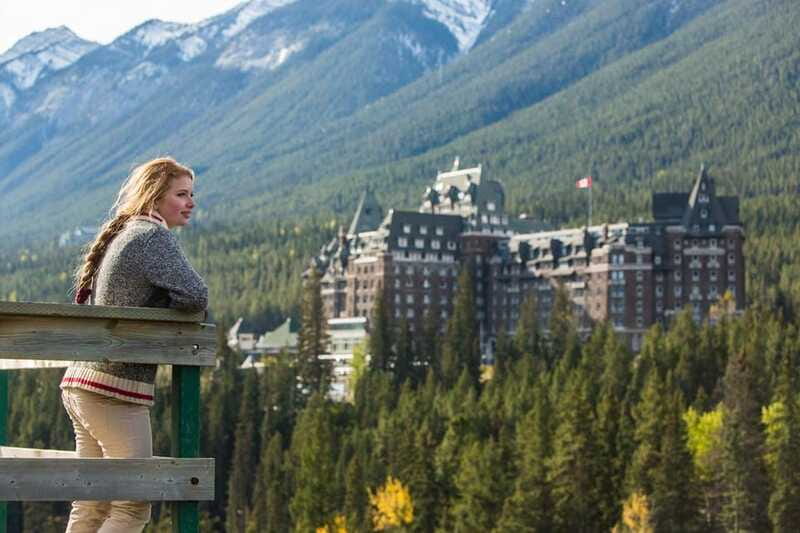 Banff: Gondola Ticket and Johnston Canyon Hiking Tour - Bow Falls, Surprise Corner, and a famous hotel