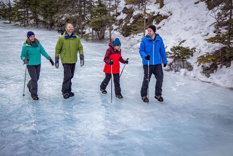 Banff: Grotto Canyon Icewalk - The early pickup from Banff
