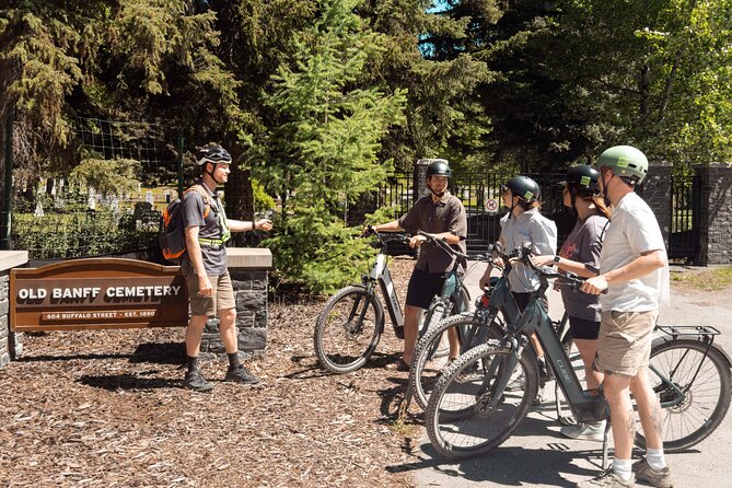 Banff Highlights E-Bike Tour - Surprise Corner and the Fairmont Banff Springs view