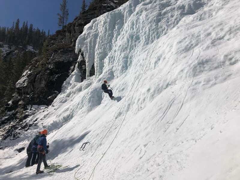 Banff: Introduction to Ice Climbing for Beginners - Learning to stand and move on ice