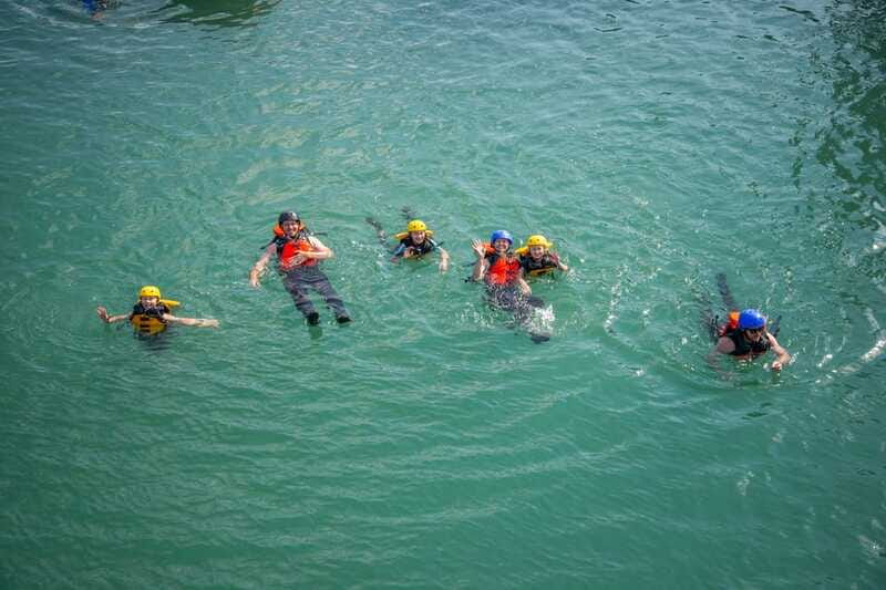 Banff: Kananaskis River Whitewater Rafting Tour - The final 10-minute ride and changing period