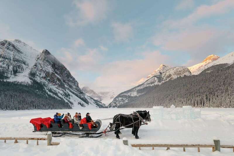 Banff, Lake Louise, Marble Canyon & Yoho National Parks Tour - Natural Bridge shows water at work
