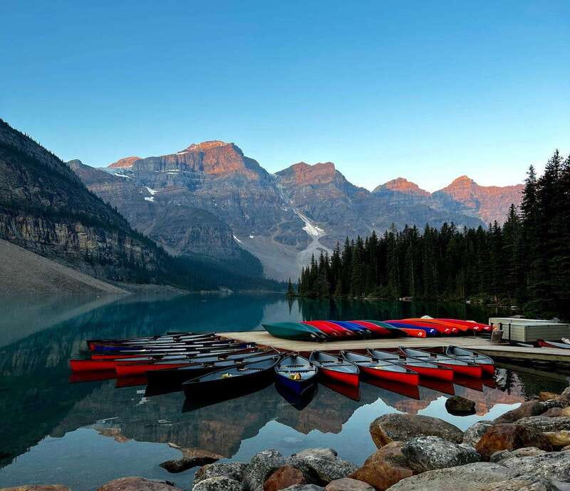 Banff - Lake Louise Moraine Lake and Icefields Parkway Tour - Starting with Banff’s lakes and Bow Falls