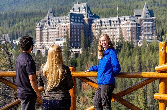 Banff Morning Tour Scenic Highlights and Gondola Ride - Riding the Banff Gondola up Sulphur Mountain