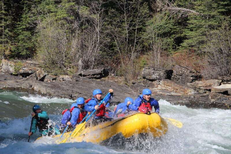 Banff: Morning Whitewater Rafting Tour in Horseshoe Canyon - Back at base: photos, snacks, and a warm drink