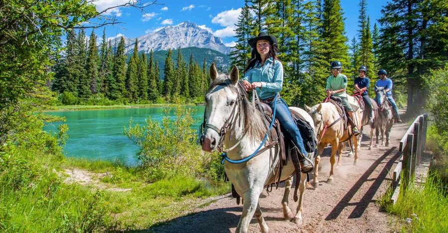 Banff National Park: 1-Hour Bow River Horseback Ride - Age, language, and other limits