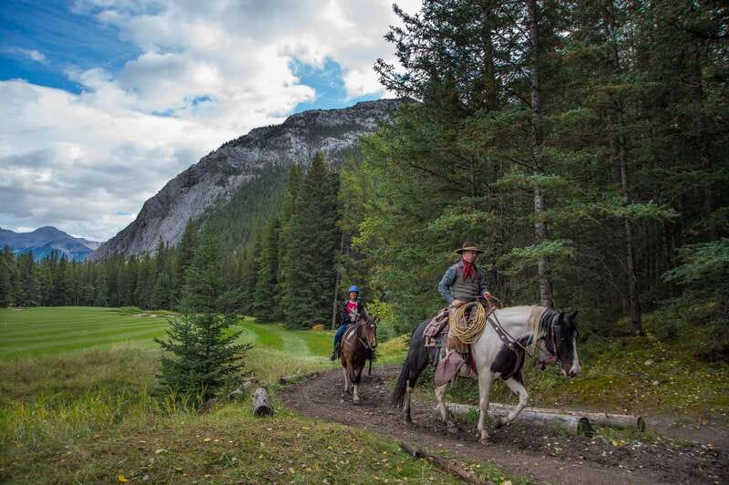 Banff National Park: 1-Hour Spray River Horseback Ride - Climbing partway up Sulphur Mountain