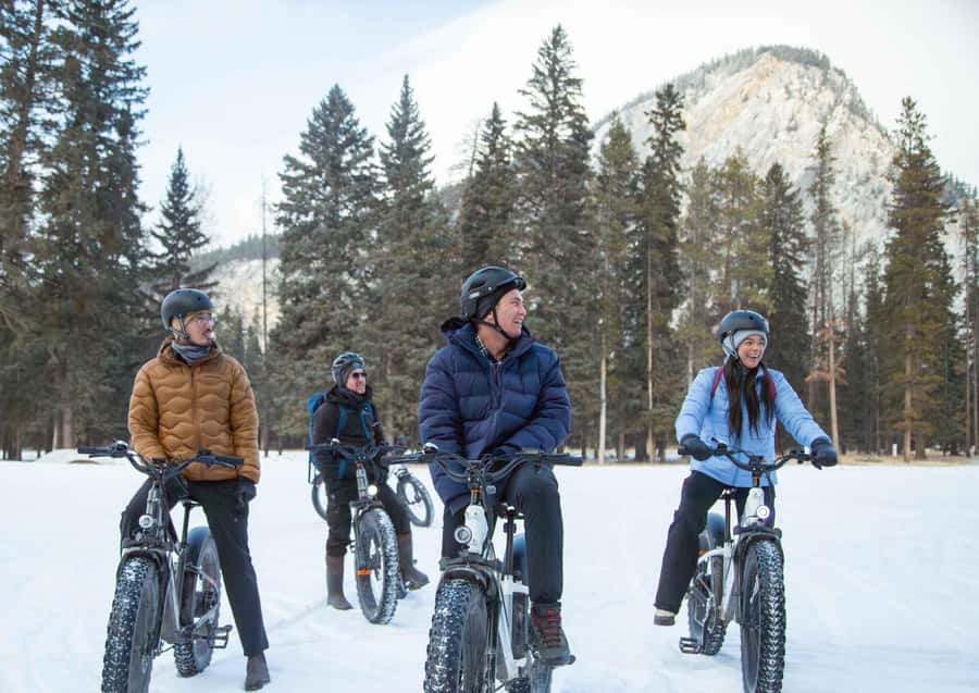 Banff Top Sights via Electric Fat Bike Tour All Skill Levels - Seasonal riding from snow to sunshine
