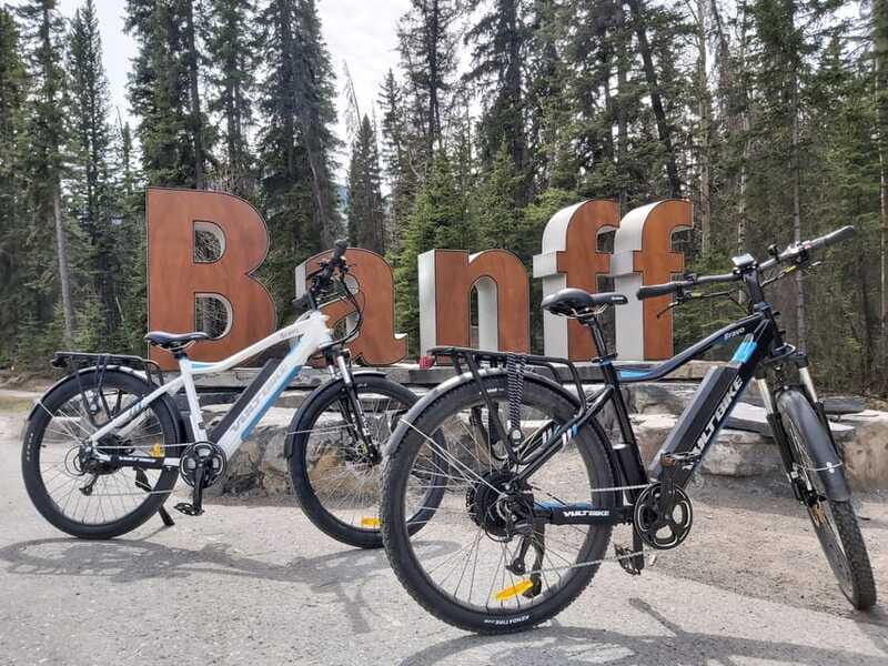 Banff Townsite: E-Bike Explorer - Banff Springs Hotel and downtown show the town’s human side