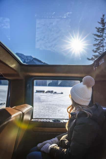 Banff: Winter Tour with Dinner & Nightrise at Banff Gondola - Why the Open-Top Car Changes the Tour