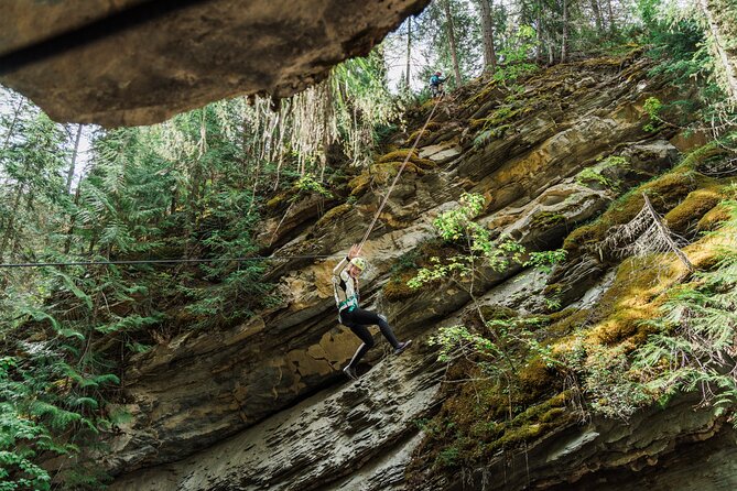 Beartooth Canyon- Half Day Canyoning Tour - Golden, BC - A short, action-packed outing near Golden