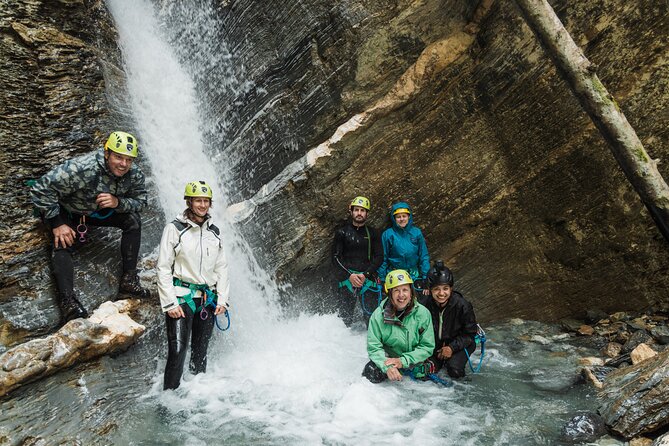 Beartooth Canyon- Half Day Canyoning Tour - Golden, BC - Three waterfalls and changing canyon terrain