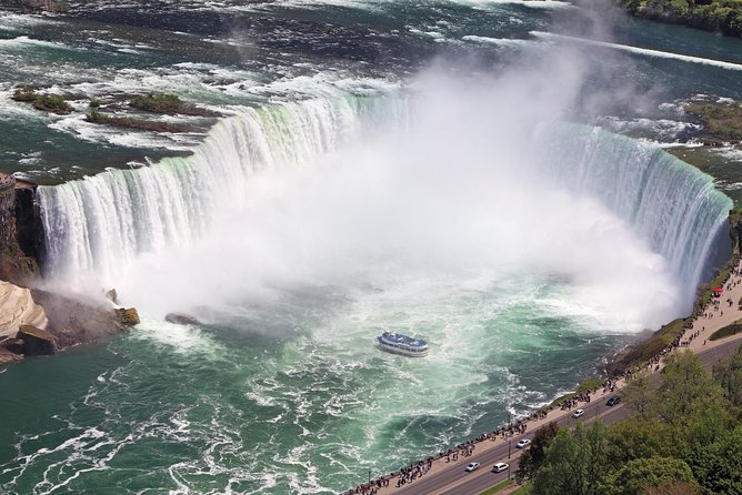 Best Niagara Falls Tour with Boat, Lunch & Journey Behind Falls - Seeing the whole area from Skylon Tower