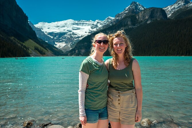 Bestseller from Canmore/Banff: Lake Louise Adventure - Your first look at the turquoise lake