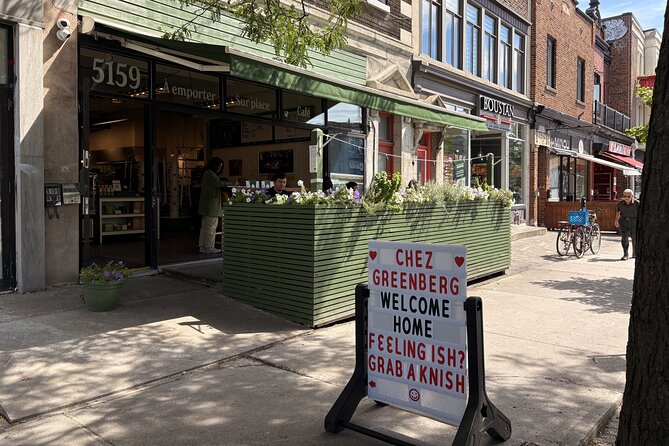 Beyond the Bagel: Montreal Jewish Food Walking Tour - Walking, timing, and comfort