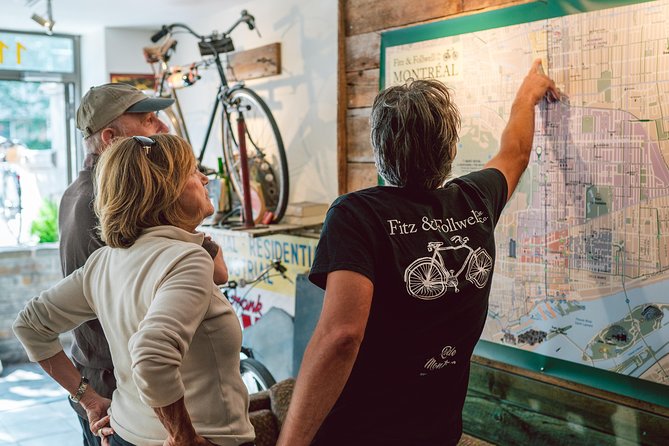 Bike / E-bike Tour : Downtown, Old Montreal, Waterfront by Fitz - McGill University adds architecture and student energy