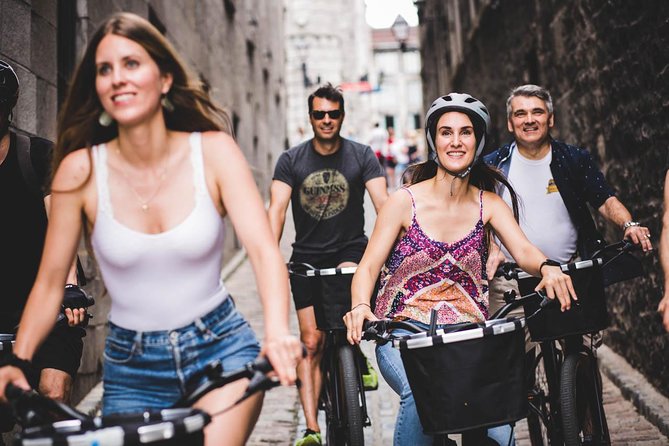 Bike / E-bike Tour : Downtown, Old Montreal, Waterfront by Fitz - Notre-Dame Basilica is an outside story stop