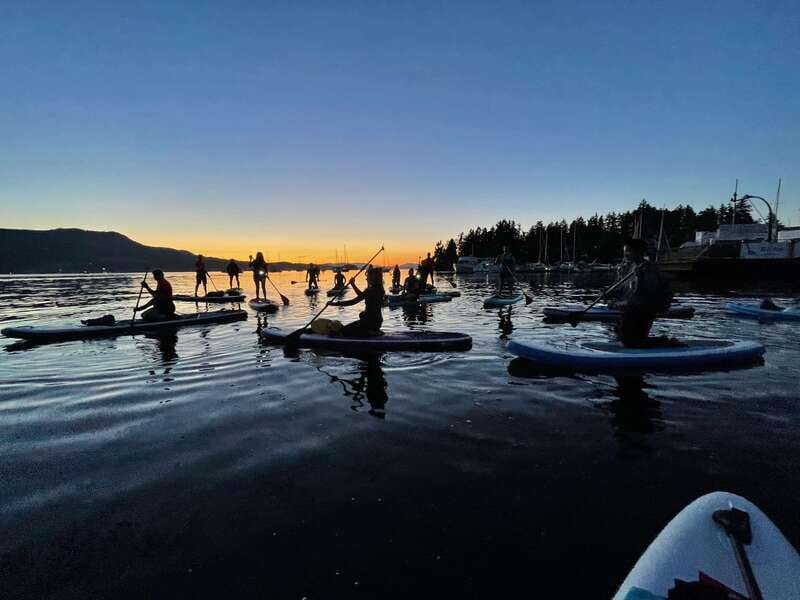 Brentwood Bay: Bioluminescence Tour - Five minutes to get safe on the board