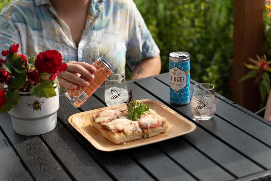 Buzz + Bites! Lunch for Two in East Kelowna - Lawn Games and Time to Slow Down